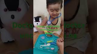 Tuktuk cute funny video playing with Doctor instrument toys song doctor uncle doctor uncle 🤣 [upl. by Petey]