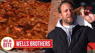 Barstool Pizza Review  Wells Brothers Racine WI [upl. by Olbap]