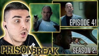 I KNEEL ONLY TO GOD RIP ABRUZZI PRISON BREAK SEASON 2 EPISODE 4 REACTION  First Down [upl. by Deyes]