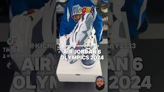 Air Jordan 6 “OLYMPIC 2024  MIDNIGHT NAVY” ASMR  Kickin It With Fairplay 2333 [upl. by Ennyroc]