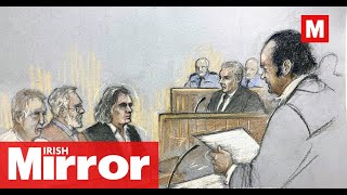 Gerry Hutch trial Jonathan Dowdall in the dock  Regency murder trial  Kinahan shot Patsy Hutch [upl. by Bowles356]