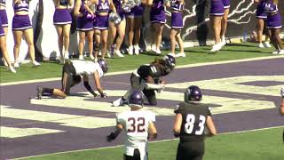 Winona State University Football vs Minnesota State  Mankato Highlights Sept 22 2018 [upl. by Iteerp]