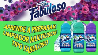 LIMPIADOR MULTIUSOS FABULOSO [upl. by Boleyn]