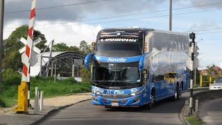 BUSES a las afueras del terminal Bogota COLOMBIA [upl. by Nnalatsyrc]