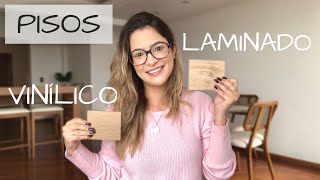 Não escolha entre o piso laminado ou vinílico antes de ver esse vídeo  Thaynara Almeida [upl. by Linnet]