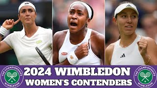 2024 Wimbledon  Womens Contenders [upl. by Elfie]