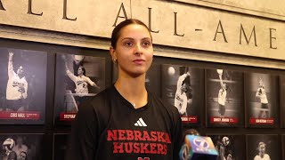 Nebraskas Merritt Beason full press conference from May 1 2024 [upl. by Aneeram]