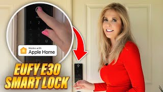 eufy Smart Lock E30  Smart Home with Best Alexa Lock  Installation Here [upl. by Rimaa]