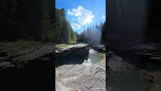 Felsenbad Hintersee austria creek sunshine [upl. by Rufe207]