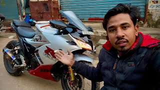 Fully Loaded Modified Suzuki Gixxer  Techno khan [upl. by Filberto]