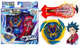 NEW HASBRO SPARK POWER SET Brave Valtryek V6 Beyblade Burst Surge Speedstorm SPARKING LAUNCHER [upl. by Alexio]