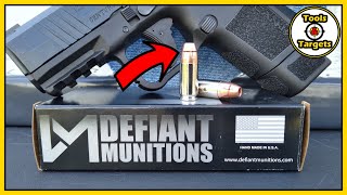 Subsonic AMMO Done RightDefiant Munitions TCX Subsonic 9mm [upl. by Wun]