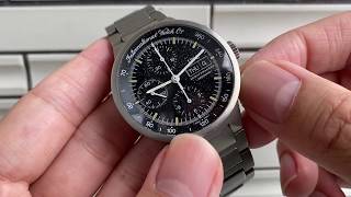 第210集 勿用勞力士的世界看世界二淺談發舊發黃錶面IWC GST Chronograph 3707 [upl. by Southard531]