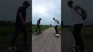 Gosmilo X5 on countryroad gosmiloskateboard skate vesc onewheel electricunicycle hoverboard [upl. by Aneleve338]