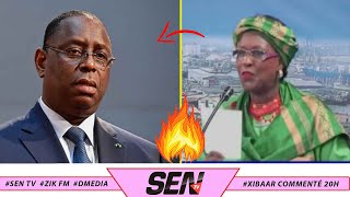 Processus électoral Parrainage  Amssatou Sow Sidibé  Le Parrainage est La Bétise Du Siecle [upl. by Hoashis446]