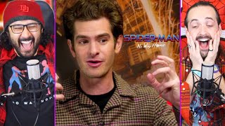 Andrew Garfield FINALLY TALKS SpiderMan No Way Home Future Appearance amp Tobey Maguire  REACTION [upl. by Dor97]