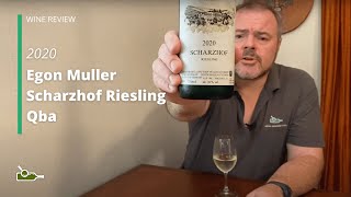 Wine Review Egon Muller Scharzhof Riesling Qba 2020 [upl. by Dot]