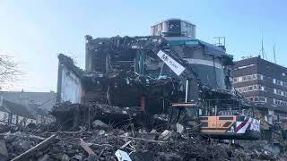 Falkirk Callendar Square Demolition Part 48 [upl. by Licko]