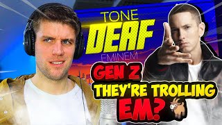 GEN Z IS TROLLING EMINEM  This Is Just Embarrassing Cancel Em [upl. by Shepley]