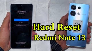 Hard Reset Redmi Note 13 [upl. by Fiona420]