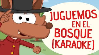 Canciones infantiles  Juguemos en el bosque  Karaoke  Toobys  HD [upl. by Llertram]