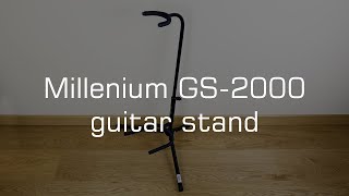 Millenium GS2000 guitar stand [upl. by Naletak]