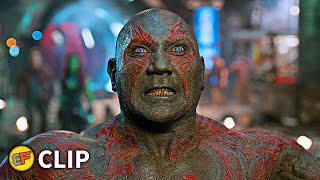 Drax vs Ronan the Accuser  Fight Scene  Guardians of the Galaxy 2014 IMAX Movie Clip HD 4K [upl. by Nwadal]