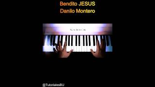 Bendito Jesus  Danilo Montero  Tutorial Pianoquotacordes y melodiaquot FACILPrincipiante  Cover [upl. by Sigler]