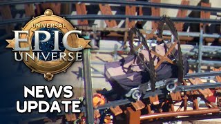 Universal Epic Universe News Mega Update — RIDE VEHICLES ON SITE DRAGONS PERMITS amp NEW CONSTRUCTION [upl. by Attelrahc965]