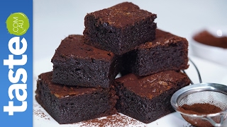 How to make delicious glutenfree brownies  tastecomau [upl. by Fechter]