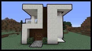 MINECRAFT  COME FARE UNA CASA MODERNA [upl. by Aluin]