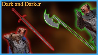 Dark And Darker Is Bardiche A Better Long Sword [upl. by Alexi872]