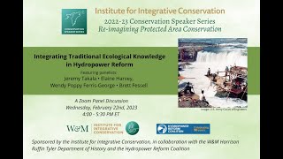 Integrating Traditional Ecological Knowledge in Hydropower Reform [upl. by Beesley207]