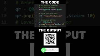 QR code generator using Python [upl. by Garwin]