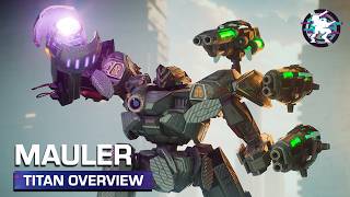 Mauler 🔮 Titan Overview — War Robots [upl. by Manley]