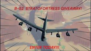 MILITARY TYCOON ROBLOX B52 STRATOFORTRESS GIVEAWAY [upl. by Chessy970]