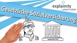 Gesetzliche Sozialversicherung einfach erklärt explainity® Erklärvideo [upl. by Kolosick188]