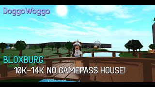 10k14k Bloxburg House No Gamepasses  ROBLOX [upl. by Arnaud]