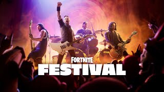 Fortnite Festival  Battle Stage Trailer feat Metallica [upl. by Tymon]