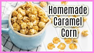 How To Make Cracker Jack Popcorn From Your Childhood Caramel Corn Recipe [upl. by Llertnahs]