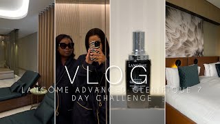 weeklyvlog  Lancôme Advanced Génifique 7 Day Challenge  Skincare [upl. by Finnigan]