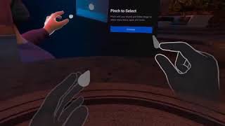 Oculus Quest 2  no controllers needed Using just hands [upl. by Hawken]