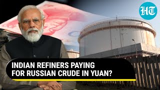 India Drops Dollar Embraces Chinese Yuan to Settle Russian Crude Oil Payments  Report [upl. by Ijan180]