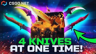 CSGONET 100 KASA SAVAŞINDAN Karambit Doppler Safir ÇIKARDIM Csgonet Promo Code 2024 [upl. by Oirogerg]