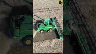 2024 John Deere X9 Wheat Harvest Bigger Better Faster Stronger [upl. by Airbmac]