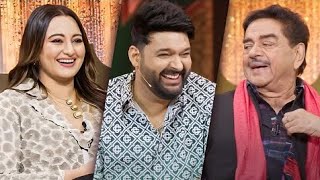 Kapil Sharma Show  Sonakshi Sinha  Zaheer Iqbaal  Shatrughan Sinha  comedyvideo [upl. by Euqinorev]