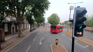 London BUS Ride 🇬🇧 Route 241  CANNING TOWN to STRATFORD CITY via Custom House Plaistow Stratford🚌 [upl. by Blithe922]