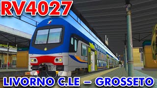 RV4027 Livorno CLe  Grosseto Prima Parte [upl. by Novy311]