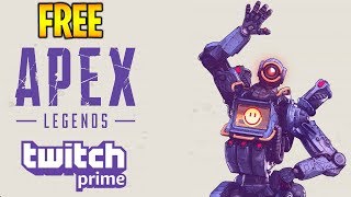 Apex Legends How to get Twitch Prime Loot for FREE NO Credit Card [upl. by Morly]