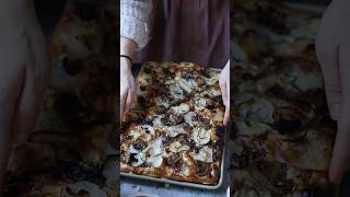 Caramelized Onion Potato Focaccia❤️ recipe food [upl. by Materse]